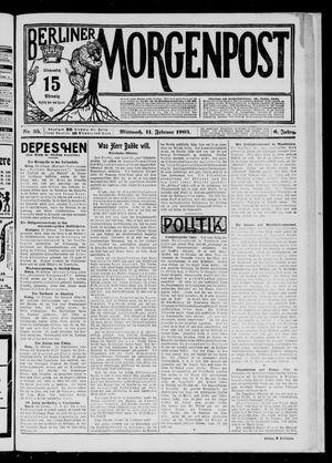 Berliner Morgenpost vom 11.02.1903