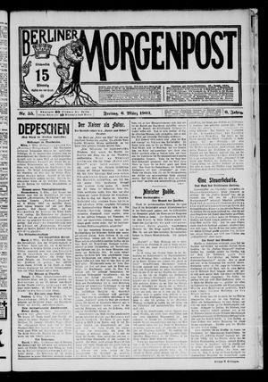 Berliner Morgenpost on Mar 6, 1903