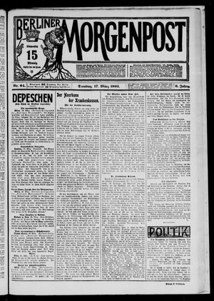 Berliner Morgenpost on Mar 17, 1903