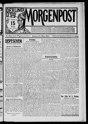 Berliner Morgenpost on Mar 22, 1903