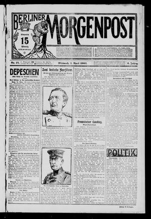 Berliner Morgenpost vom 01.04.1903
