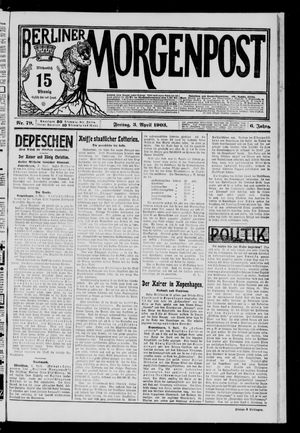 Berliner Morgenpost vom 03.04.1903