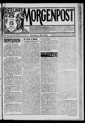 Berliner Morgenpost on Apr 9, 1903
