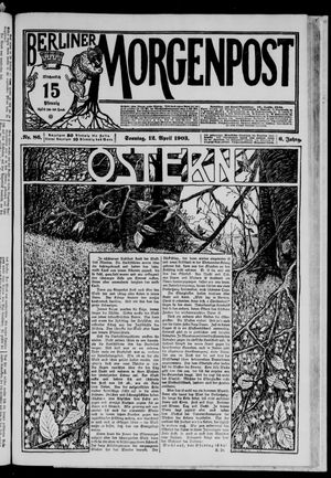 Berliner Morgenpost vom 12.04.1903