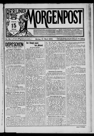 Berliner Morgenpost vom 17.04.1903