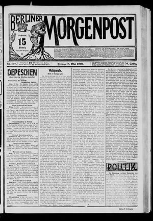 Berliner Morgenpost vom 08.05.1903