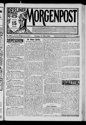 Berliner Morgenpost vom 10.05.1903