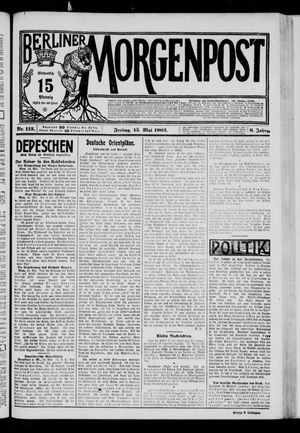 Berliner Morgenpost on May 15, 1903