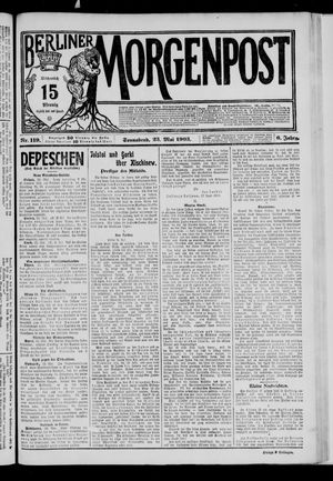 Berliner Morgenpost vom 23.05.1903