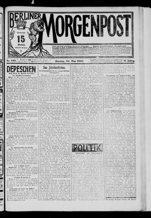 Berliner Morgenpost on May 24, 1903