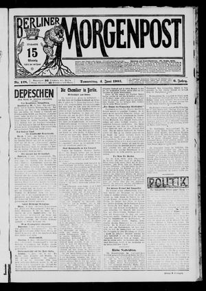 Berliner Morgenpost on Jun 4, 1903