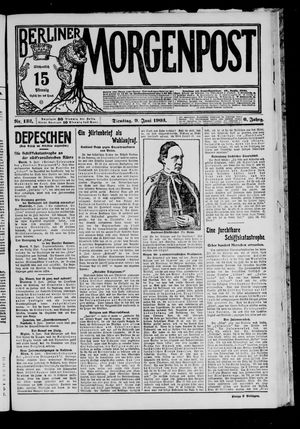 Berliner Morgenpost vom 09.06.1903