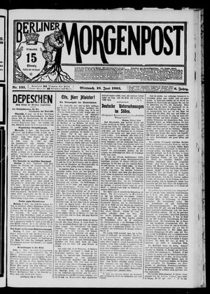 Berliner Morgenpost vom 10.06.1903