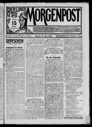 Berliner Morgenpost vom 21.06.1903