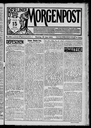 Berliner Morgenpost vom 23.06.1903