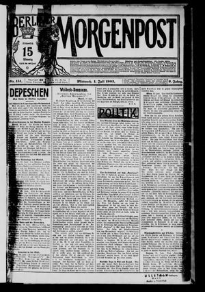Berliner Morgenpost on Jul 1, 1903