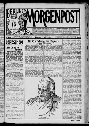 Berliner Morgenpost on Jul 7, 1903