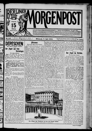 Berliner Morgenpost on Jul 8, 1903
