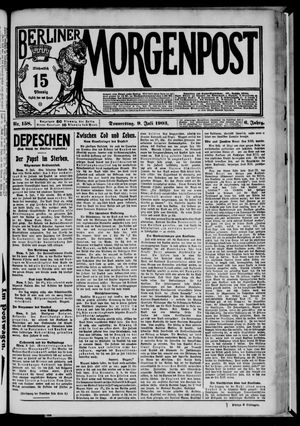 Berliner Morgenpost on Jul 9, 1903