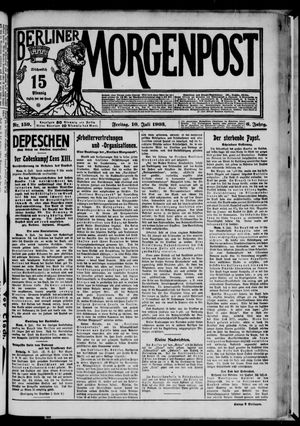 Berliner Morgenpost vom 10.07.1903