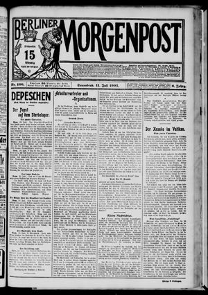Berliner Morgenpost on Jul 11, 1903
