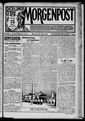 Berliner Morgenpost vom 15.07.1903