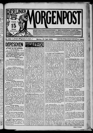 Berliner Morgenpost vom 17.07.1903