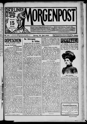 Berliner Morgenpost on Jul 24, 1903