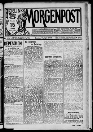 Berliner Morgenpost on Jul 26, 1903