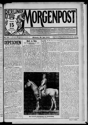 Berliner Morgenpost on Jul 29, 1903