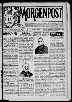 Berliner Morgenpost vom 31.07.1903