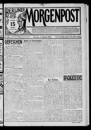 Berliner Morgenpost vom 02.08.1903