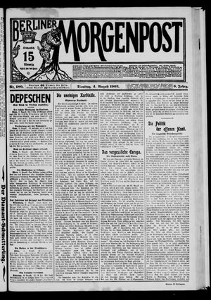 Berliner Morgenpost vom 04.08.1903