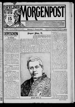 Berliner Morgenpost vom 05.08.1903