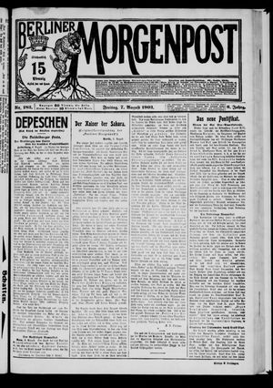 Berliner Morgenpost vom 07.08.1903