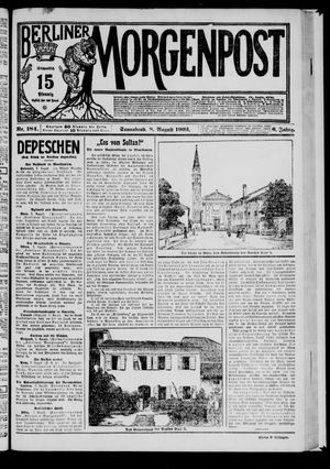 Berliner Morgenpost vom 08.08.1903