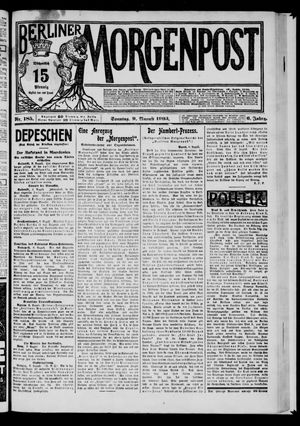 Berliner Morgenpost vom 09.08.1903