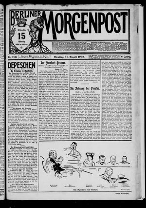 Berliner Morgenpost vom 11.08.1903
