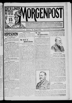 Berliner Morgenpost vom 23.08.1903