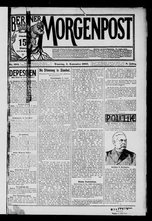 Berliner Morgenpost vom 01.09.1903