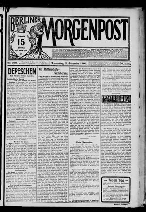Berliner Morgenpost vom 03.09.1903