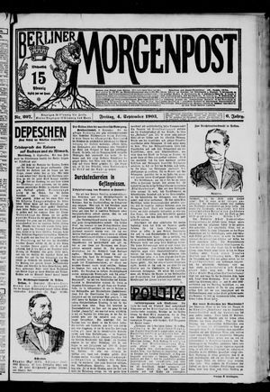 Berliner Morgenpost vom 04.09.1903