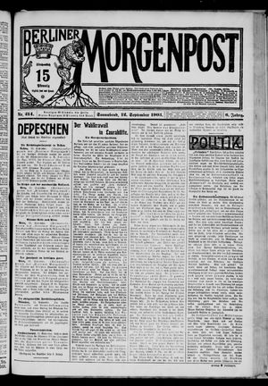 Berliner Morgenpost vom 12.09.1903