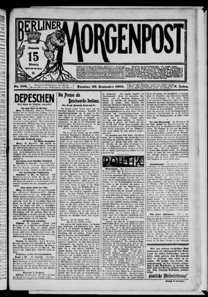 Berliner Morgenpost on Sep 29, 1903