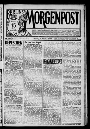 Berliner Morgenpost vom 04.10.1903