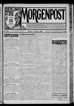 Berliner Morgenpost vom 06.10.1903