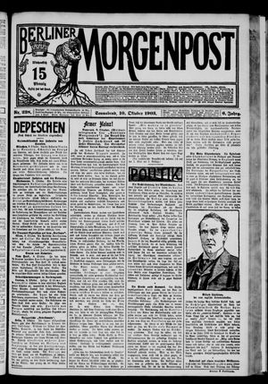 Berliner Morgenpost vom 10.10.1903