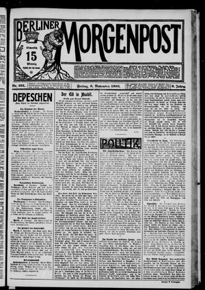 Berliner Morgenpost vom 06.11.1903