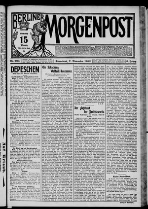 Berliner Morgenpost vom 07.11.1903