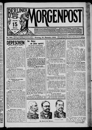 Berliner Morgenpost vom 10.11.1903